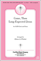 Come, Thou Long Expected Jesus SATB choral sheet music cover